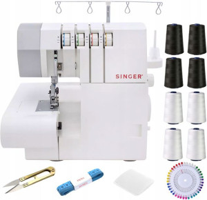 Owerlok 2-, 3- i 4-nitkowy Singer 14SH754 +GRATISY