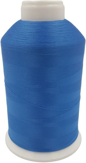 Nić owerlokowa do szycia elastic Łucznik Niebieska