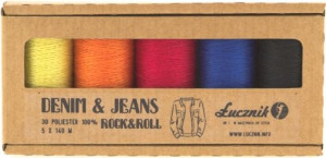 Łucznik supermocne nici do szycia denimu jeansu