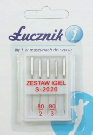 Komplet igieł półpłaskich Łucznik 2020 do maszyn