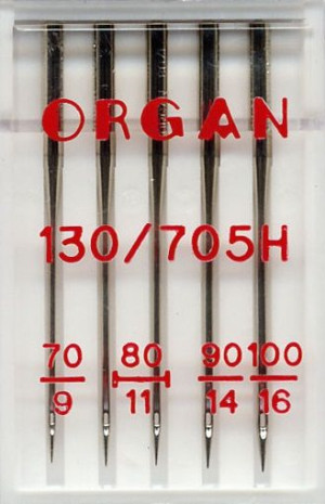 Igły półpłaskie Organ uniwersalne 130/705H 70-100