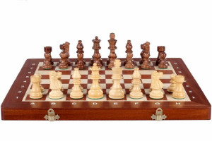 Szachy Turniejowe French Staunton Gold nr 5