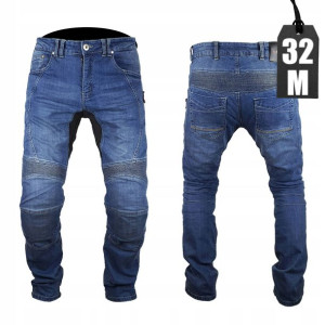 Jeansy motocyklowe Leoshi Faster Kevlar 32 | M