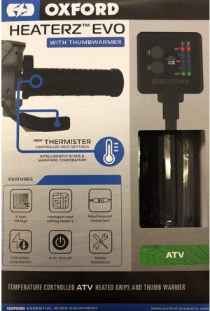 Podgrzewane manetki z kciukiem Quad OXFORD EVO ATV
