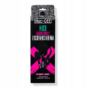 MUC-OFF Zestaw 3 szczotek