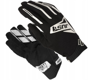 Rękawice JUST1 J-FORCE 2.0 BLACK WHITE rozmiar L