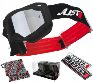 Gogle motocyklowe Just1 IRIS SOLID BLACK