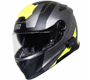 Kask ORIGINE DELTA SPIKE + BT fluo yellow-black M