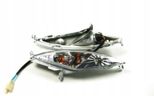 Kierunkowskazy przednie (komplet) motorower 50cm3