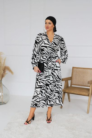 Sukienka kopertowa Love-In Taffi Plus Size