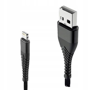 Kabel pleciony USB - Lighting 2M 3A iPhone eXtreme