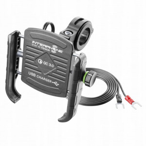 Uchwyt na telefon QC 3.0 do kierownicy INTERPHONE
