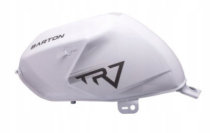 Zbiornik paliwa Biały do MOTOCYKL 125cm3 Barton Tr