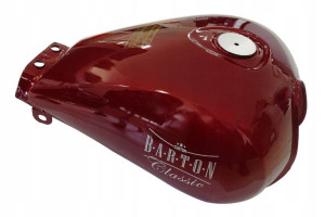 Zbiornik paliwa czerwony Classic 125 Moretti