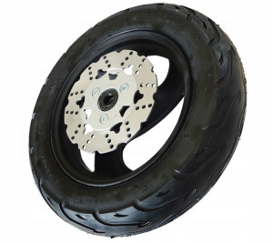 Felga przód z oponą + tarcza SKUTER 50cm3 Barton