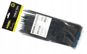 Opaska zaciskowa 3,6x200 mm 100szt