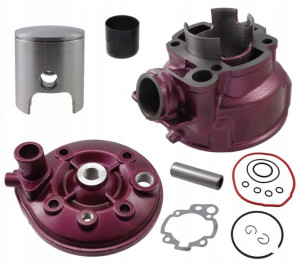 Cylinder i głowica Moretti do motoroweru 2T 90cc A