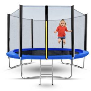 Zestaw Trampolina Ogrodowa 312 Cm + Drabinka