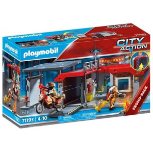 Playmobil 71193 remiza strażacka