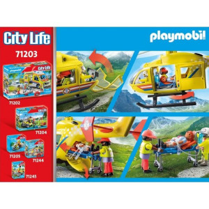 Playmobil 71203 Helikopter Ratunkowy