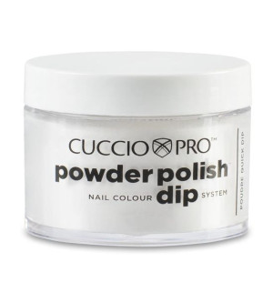 CUCCIO DIP Puder do manicure tytanowy 5516 CLEAR przezroczysty - 14g