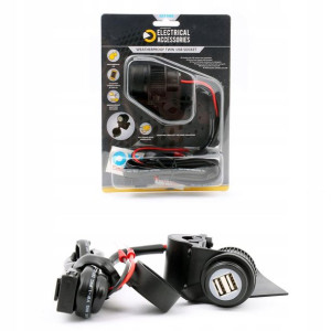 OXFORD 2 x USB 2A Hermetyczne gniazdo zapalniczki