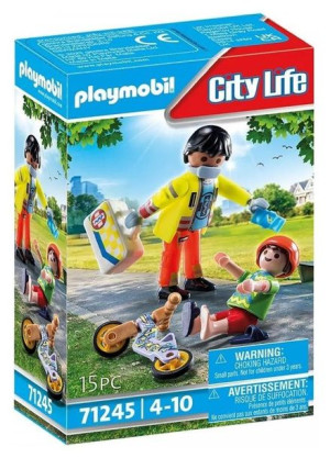 Playmobil 71245 Sanitariusz Z Pacjentem