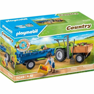 Playmobil 71249 Traktor Z Przyczepą