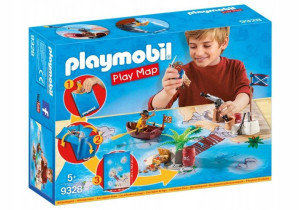 Playmobil 9328 Play Map Piraci