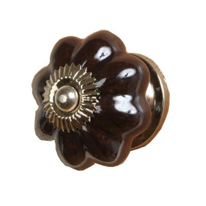 Gałka ceramiczna Enola Black