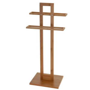 Bambusowy wieszak na ręczniki 85 cm