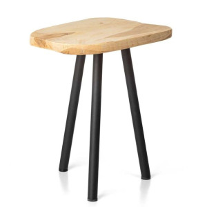 Stolik kawowy z drewna tekowego 35-45 cm