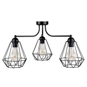 Lampa sufitowa Triplo Diamante Tre