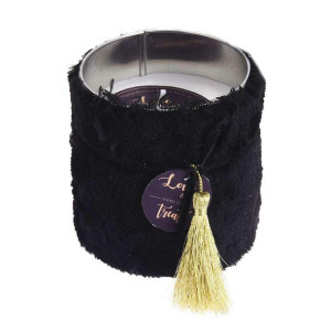 Świeca czarna w stylu Glamour 10 cm
