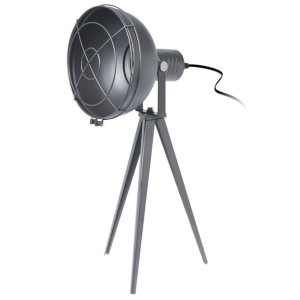 Lampa stojąca Loft szara 52 cm