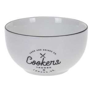 Miska porcelanowa biała Cookers