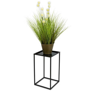 Nowoczesny kwietnik stojący 40cm czarny