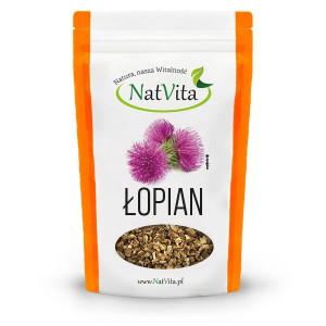 Łopian korzeń pocięty 120g NatVita