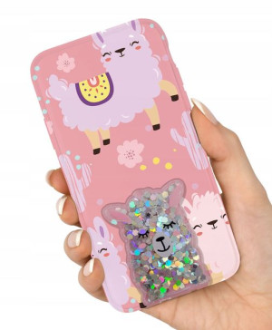 Etui Lama alpaka brokat do Samsung Galaxy A34