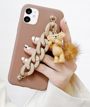 Etui Łańcuszek z MISIEM do do Samsung Galaxy A34