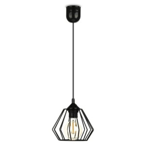 Lampa wisząca WarsawLoft 13 cm czarna