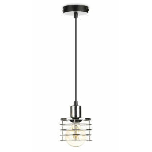 Lampa wisząca LondonStyle 12 cm srebrna