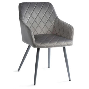 Krzesło tapicerowane Rico Dark Gray