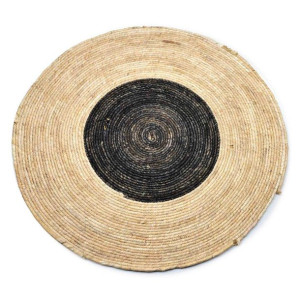 Dywan jutowy Bali Round Beige 80 cm