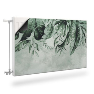 Mata MAGNETYCZNA Kaloryfera Tropikalne Liście 120cm x 60cm