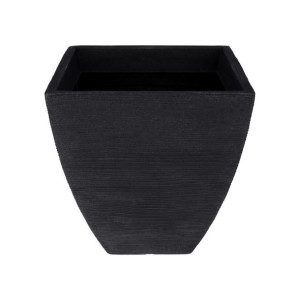 Donica ogrodowa Ribbed antracyt 40x42 cm