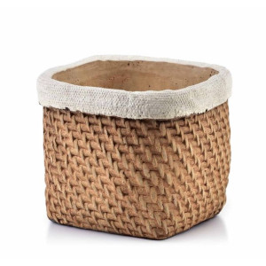 Doniczka ceramiczna Rosita Square 13 cm