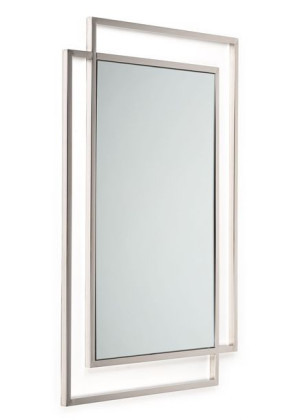 Lustro Vido Silver 110x80 cm