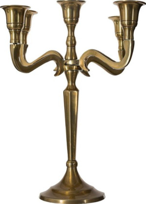 Świecznik pięcioramienny Leland 27 cm