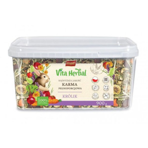 Vita Herbal karma pełnoporcjowa dla królika 900g - wiaderko